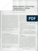 Moving Bed Biofilm Reactor Technology Process Applications, Design, and Performance