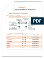 Taller #1 Repaso de Subnetting Con VLSM