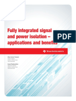 Fully Integrated Signal Isolation