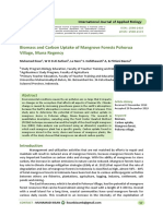 Biomass and Carbon Uptake of Mangrove Forests Pohorua Village, Muna Regency