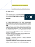 Formato de Resolución Que Concluye El Procedimiento y Cesa Las Medidas de Protección Resuelto1