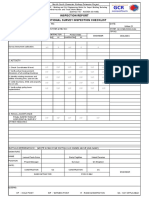 Inspection Report Conditional Survey Inspection Checklist: Report No: Date: 9-Mar-21