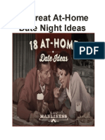 18 Great At-Home Date Night Ideas