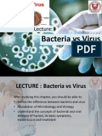 Lecture 2.1 - Bacteria Vs Virus