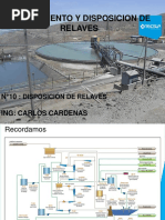 Módulo 10 Disposición de Relaves