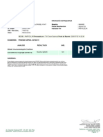 Información Del Paciente Información Del Especimen Nombre Muestra Edad Fecha Recoleccion N. Orden Indicado Por DNI / Otro Doc. Sexo