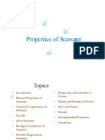 Properties of Seawater