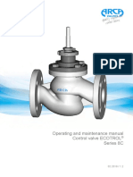 Operating and Maintenance Manual Control Valve ECOTROL Series 8C