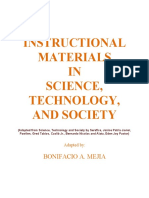 Instructional Material in Science Technology and Society Original