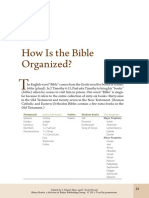 2-How Is The Bible Organized - Baker Handbook Pp.23-28