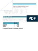 Evaluación de Excel