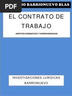 Libro Contrato de Trabajo Dr. Fernando Barrionuevo Blas