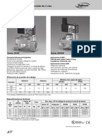 Válvulas A Solenoide de 2 Vías Uso General.: Serie