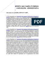 D.L. 1057, Decreto Legislativo Que Regula El Régimen Especial de Contratación Administrativa de Servicios