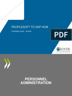 Peoplesoft To Sap HCM: Feasibility Study - Extract