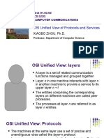 OSI Unified View of Protocols and Services: Unit 01.02.02 CS 5220: Computer Communications