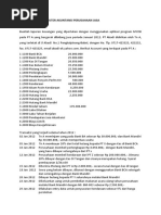 Soal Myob PERUSAHAAN JASA