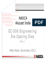 Nadca Alucast India: EC-506 Engineering Die Casting Dies