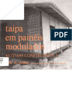 Taipa em Paineis Modulados