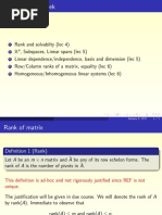 Linear Algebra Week 2