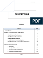 AUDIT INTERNE - Support