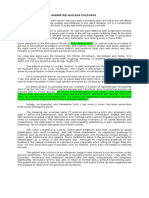 Case Study Scenario: Herniated Nucleus Pulposus