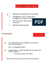 1 - Définitions Et Grandeurs Acoustique