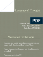 Language & Thought