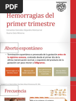 Hemorragias Del Primer Trimestre