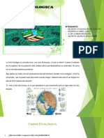 Crisis Ecologica de La Tierra y El Cambio Climatico