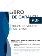 Libro de Garantía