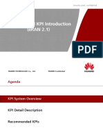 Huawei eRAN KPI Introduction - eRAN2.1-0801