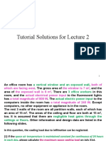 Tutorial Solutions-2 For Lecture 2, 3 and 4