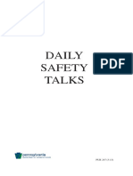 Daily Safety Talk