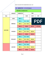 Serampore College Even Semester Exam. 2021