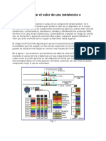 Cómo Determinar El Valor de Una Resistencia o Condensador