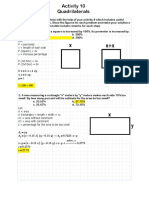 MATHCAD Quadrilaterals