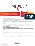 Prova Do Vestibular Univesp 2021