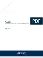 ALEC: Ghostwriting The Law For Corporate America