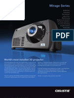 Mirage Series: World's Most Installed 3D Projector