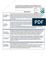 Matriz de Orientaciones para El Desarrollo de Experiencias de Aprendizaje Del Área de Educación Religiosa en El Contexto de La Emergencia Sanitaria Del Covid-19 - Actualizado