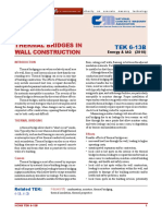 Thermal Bridges in Wall Construction: TEK 6-13B