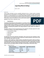 Ulrich 2019 - Practical Thoughts Regarding Filtered Tailings