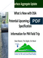 What Is New With DSA Potential Upcoming Additions To Specification Information For PM Field Trip