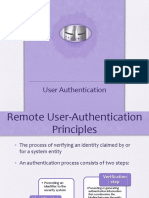 User Authentication