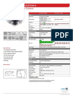 Hikvision Ds2cd7153e 28mm 2mp Network Mini Dome Camera