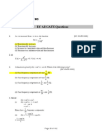 Calculus: EC All GATE Questions