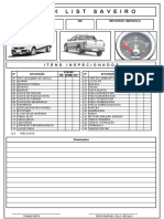 Check List SAVEIRO - UNO - KOMBI