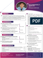 Rico Emmanuel Lausa - Curriculum Vitae