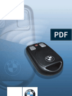 BMW DWA 6 Alarm System Riders Manual (2006)